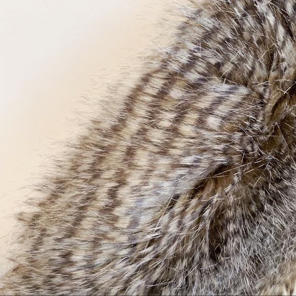 Ann Taylor Leather Trim Faux Fur Clutch NWOT - Picture 10 of 10